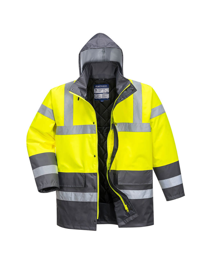 Portwest S466 Hi-Vis Contrast Traffic Reflexná bunda
