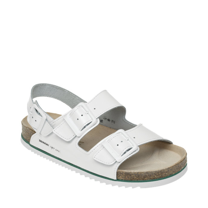 Bennon Korky White Sandal Sandále