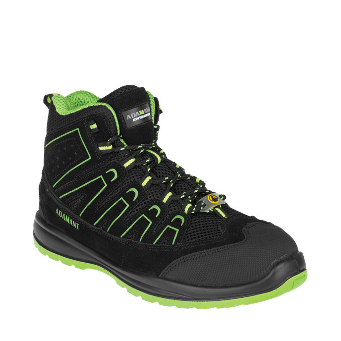 Bennon Alegro S1P ESD Green High Bezpečnostná obuv