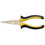 Strend Pro Kliešte PL0086, s okrúhlymi čeľusťami, rovné, na poistné krúžky, 160 mm