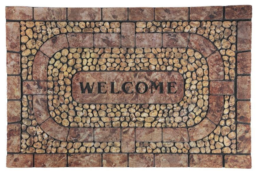 MagicHome Rohožka RBM 406 Welcome, guma, 890 x 580 mm