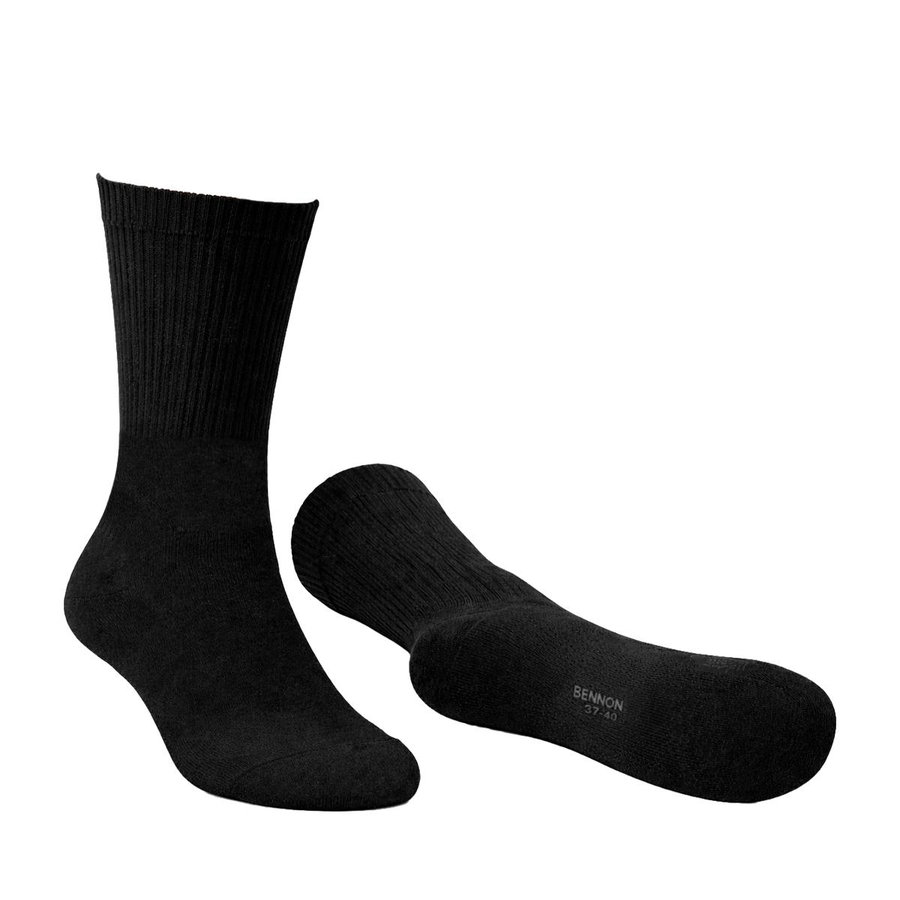 Bennon DUTY SOCKS BLACK Vysoké ponožky 3 páry