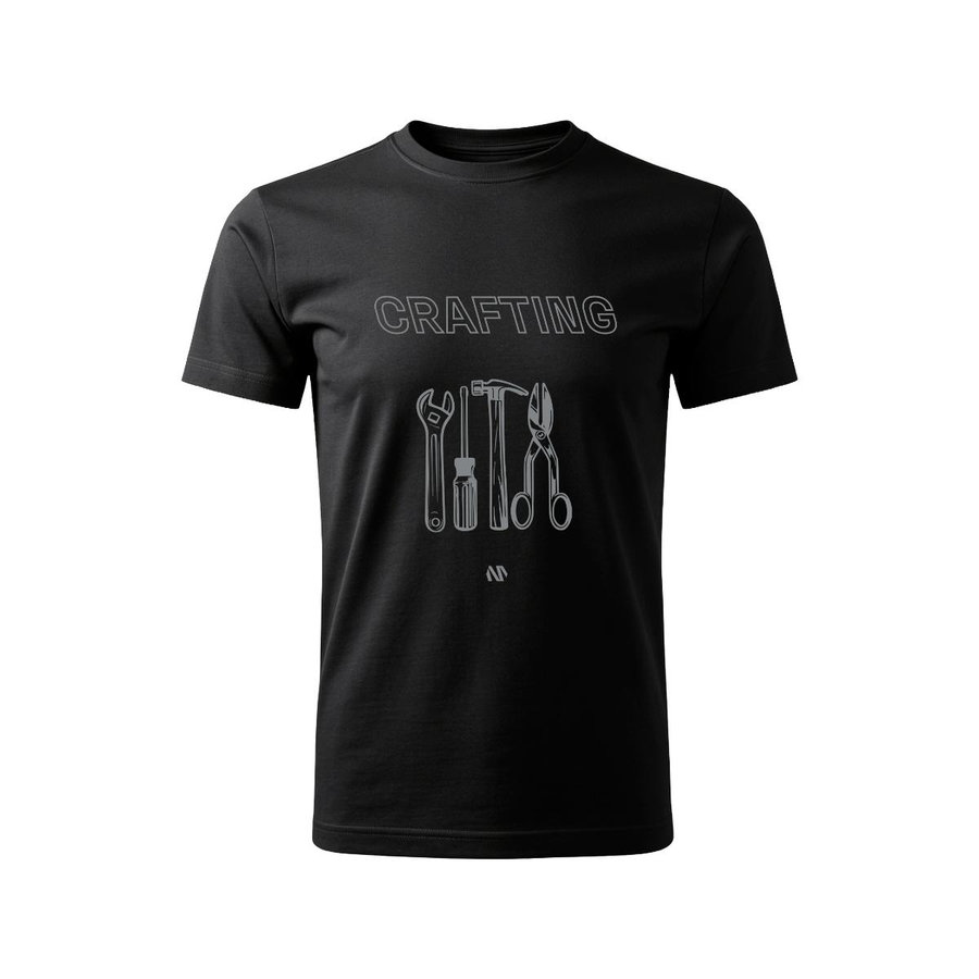 Bennon CRAFTING SHORT SLEEVE T-SHIRT GREY Tričko