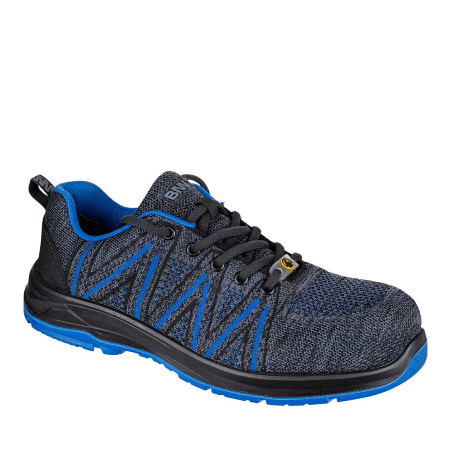 Bennon KNITTER S1 ESD NM 4WIDE BLUE LOW Bezpečnostná obuv
