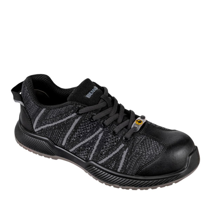 Bennon KNITTER S1PS ESD NM GREY LOW Bezpečnostná obuv