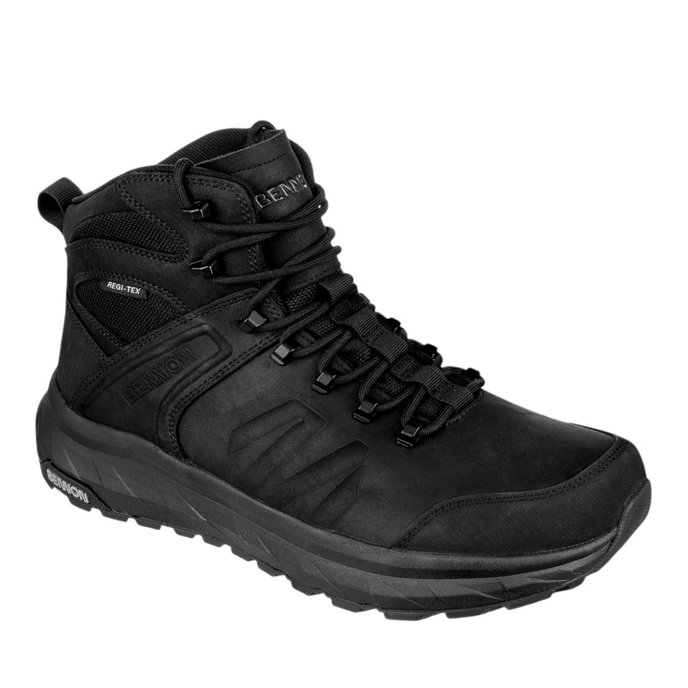 Bennon TERENNO BAREFOOT+ O6 BLACK MID Outdoorová obuv