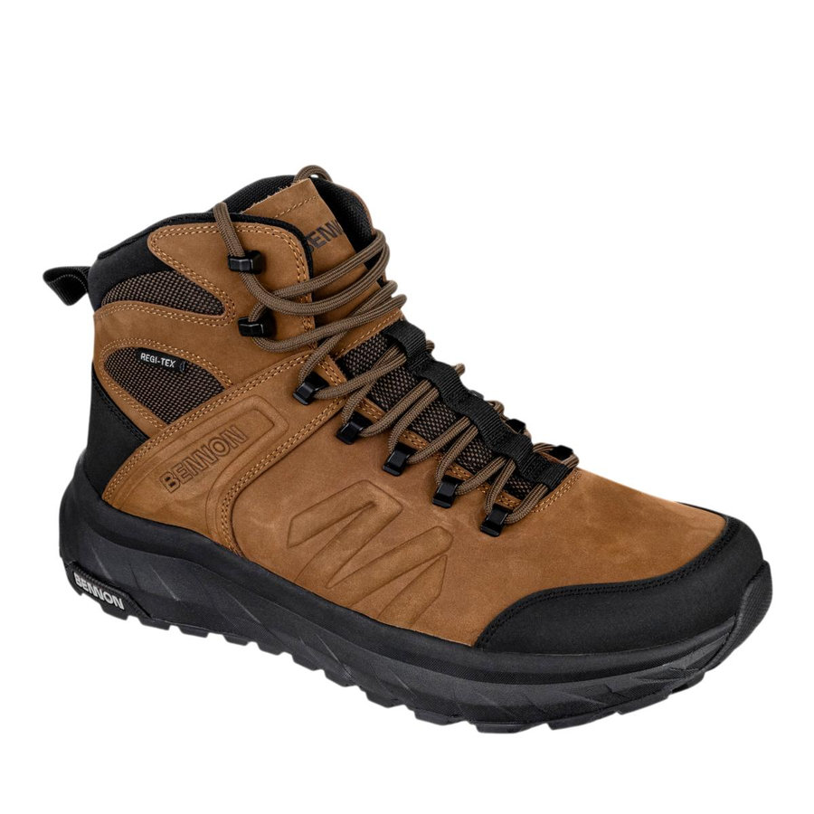 Bennon TERENNO BAREFOOT+ O6 BROWN MID Outdoorová obuv