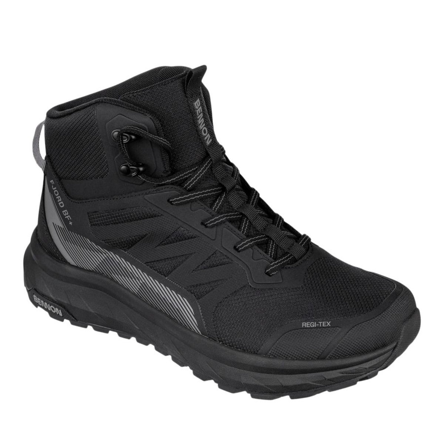 Bennon FJORD BAREFOOT+ O6 BLACK MID Pracovná obuv