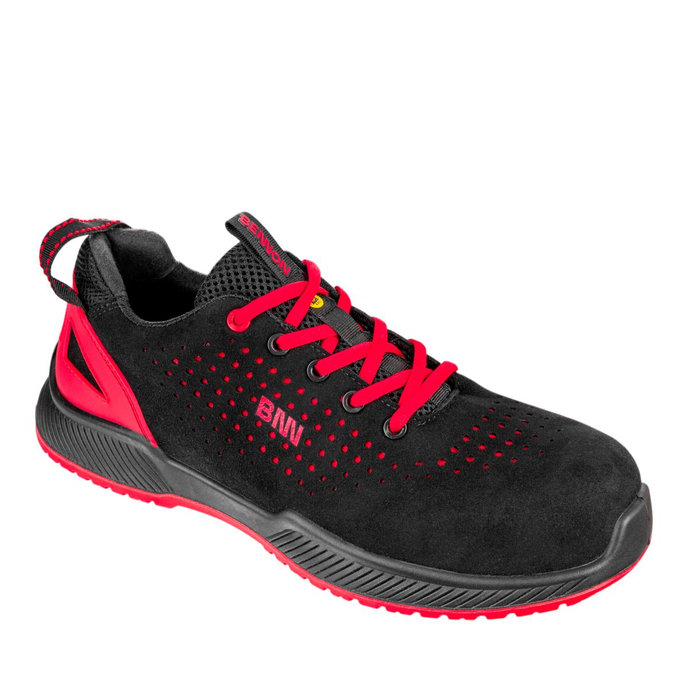 Bennon PERFORMER S1 ESD NM BLACK/RED LOW Bezpečnostná obuv