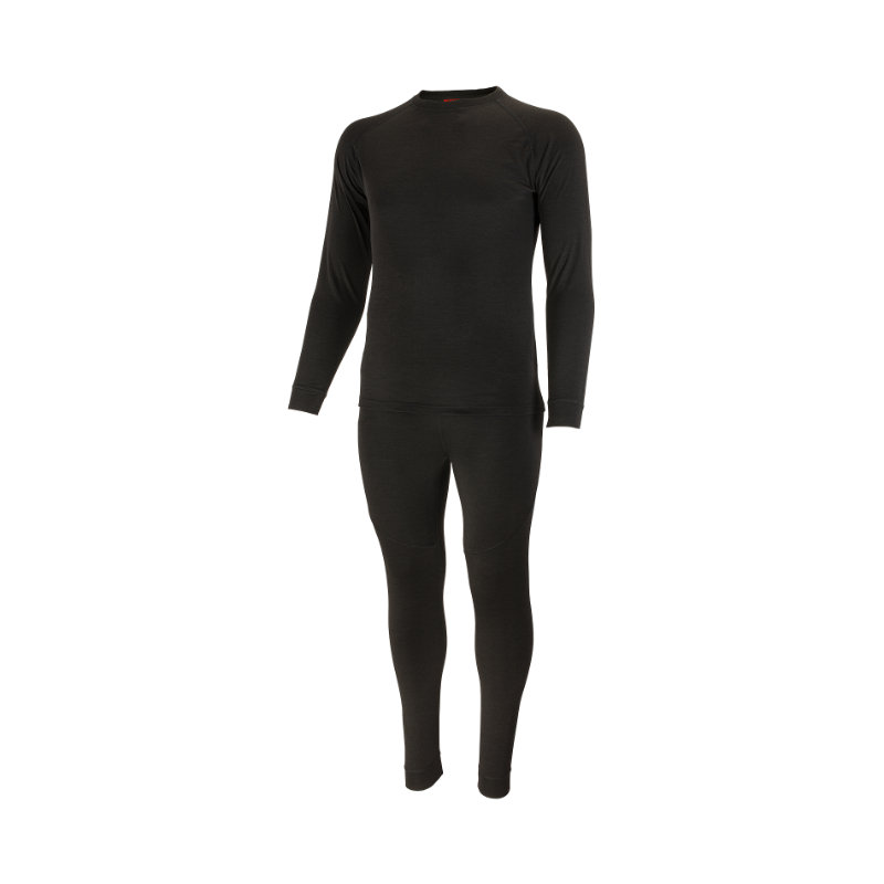 Bennon MERINO Underwear black Termoprádlo set