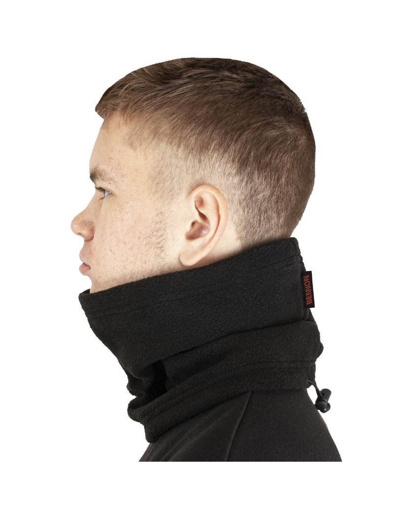 Bennon POLAROS Neckwarmer black Fleecový nákrčník