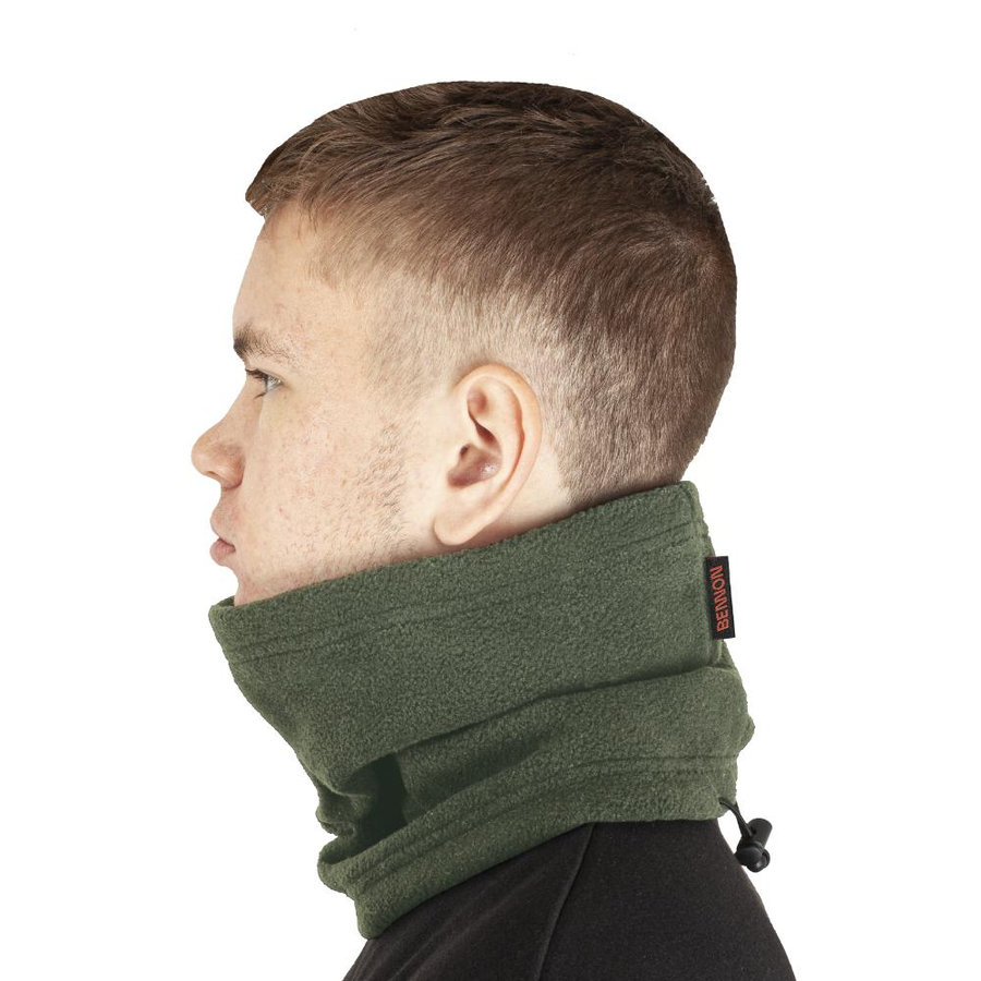 Bennon POLAROS Neckwarmer green Fleecový nákrčník