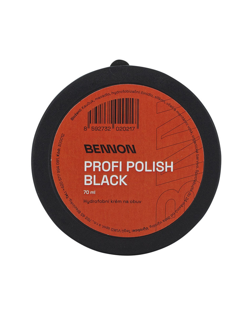 Bennon Profi POLISH Black 70 ml Krém na obuv
