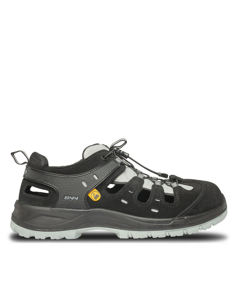 Bennon BOMBIS LITE S1P ESD NM Grey Sandal Bezpečnostná obuv