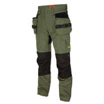 Bennon EREBOS Trousers green/black Nohavice