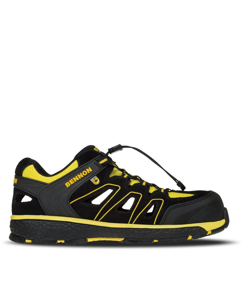 Bennon BOMBIS S1 ESD NM Yellow Sandal Bezpečnostná obuv