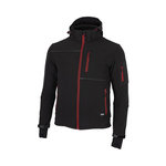 Bennon RUFUS Jacket black/red Softshellová bunda