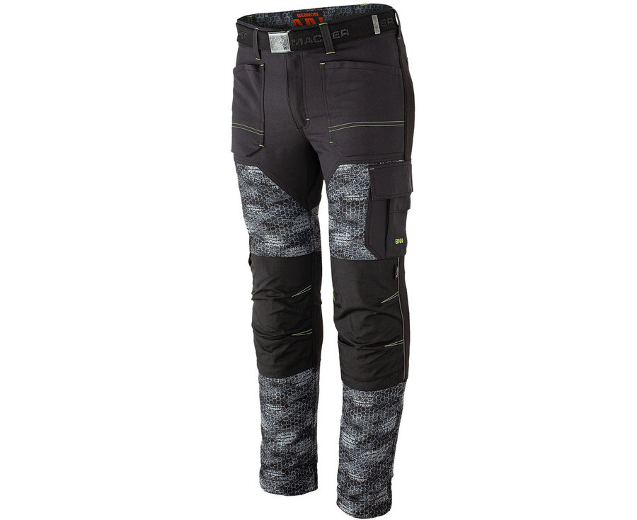 Bennon PREDATOR Trousers black/grey Pracovné nohavice
