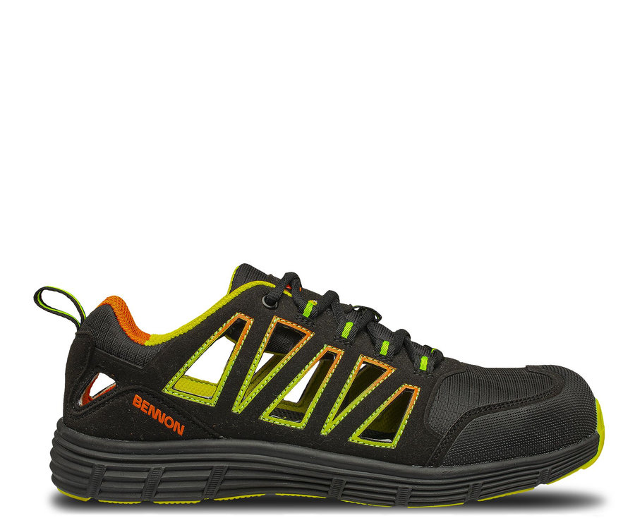 Bennon REBEL S1P ESD Green Low Bezpečnostná obuv