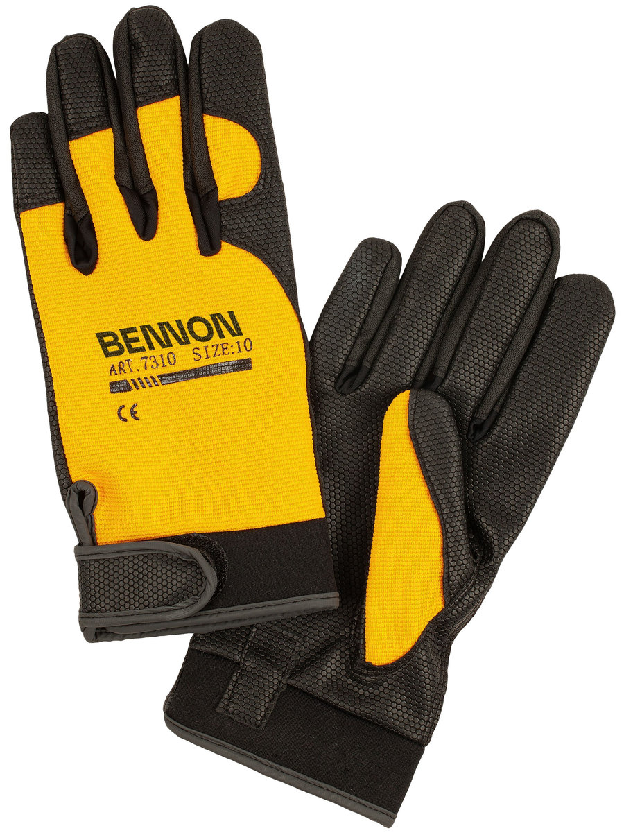 Bennon KALYTOS Gloves yellow/black Pracovné rukavice