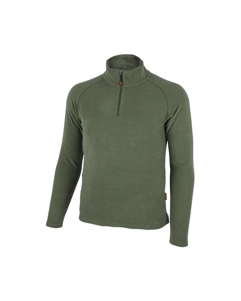 Bennon POLAROS Sweatshirt green Flísová mikina