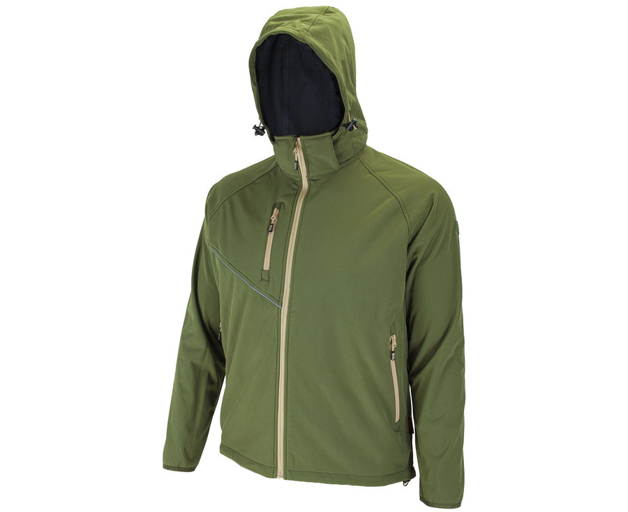 Bennon FORCE Jacket green/sand Softshellová bunda