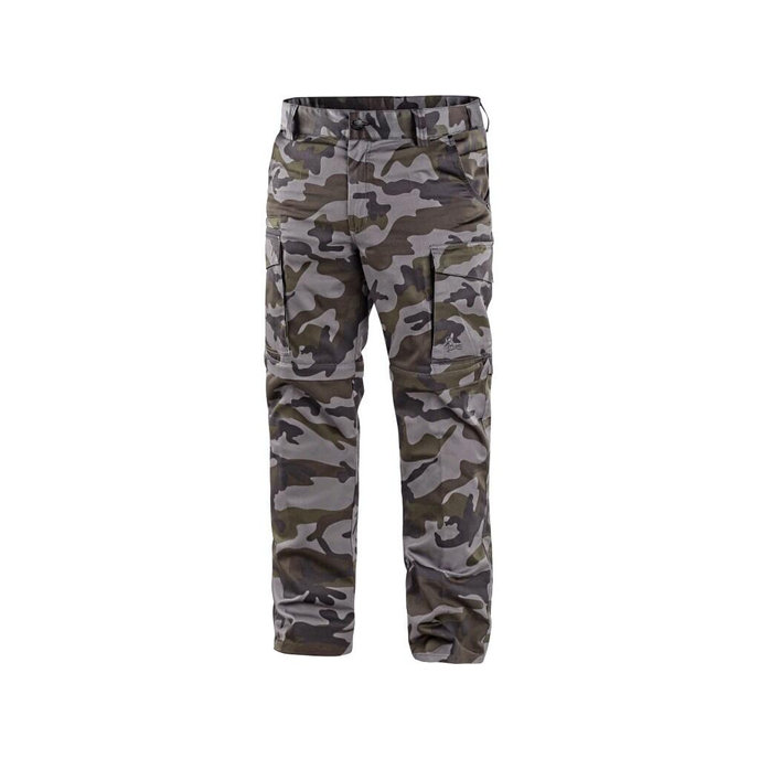 CXS CAMO Pánske maskáčové nohavice 2v1