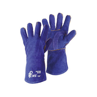 CXS PATON BLUE Celokožené zváračské rukavice