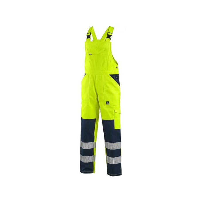 CXS NORWICH Pánske výstražné nohavice s náprsenkou