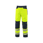 CXS HALIFAX Pánske výstražné nohavice so sieťovinou