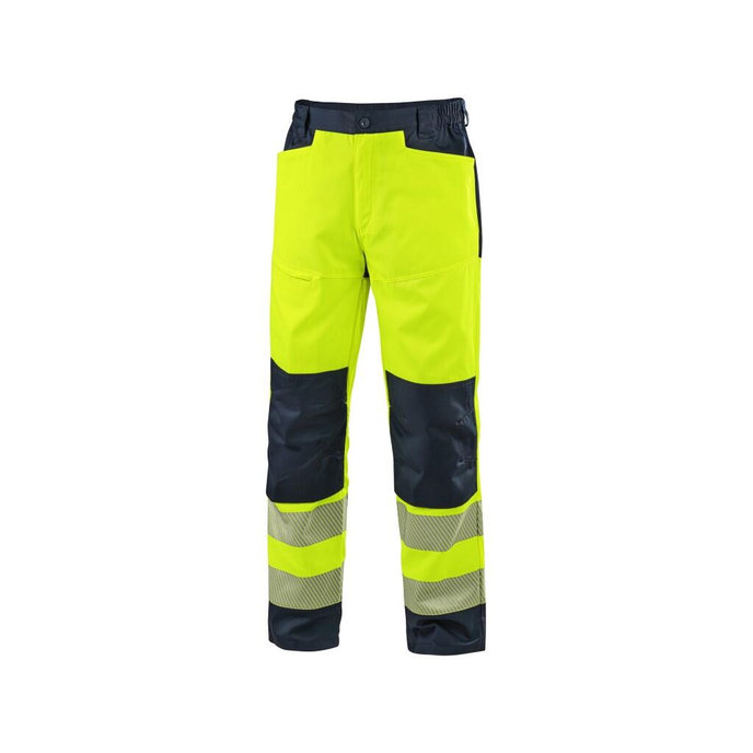 CXS HALIFAX Pánske výstražné nohavice so sieťovinou