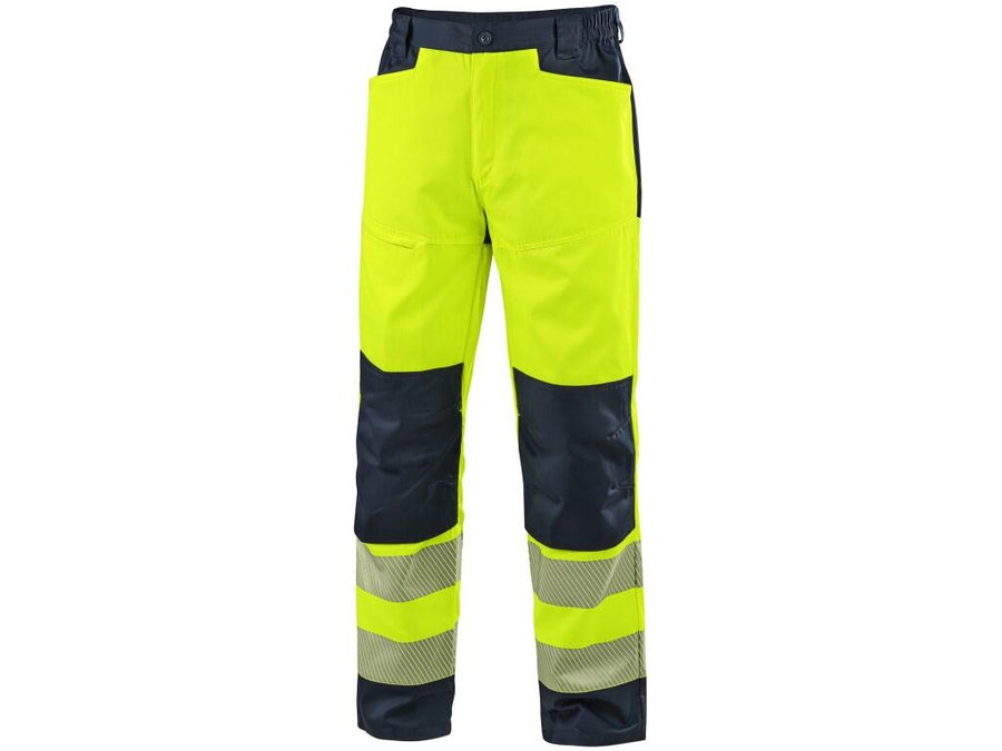 CXS HALIFAX Pánske výstražné nohavice so sieťovinou