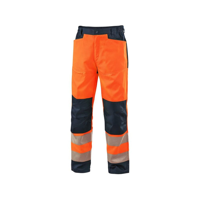 CXS HALIFAX Pánske výstražné nohavice so sieťovinou