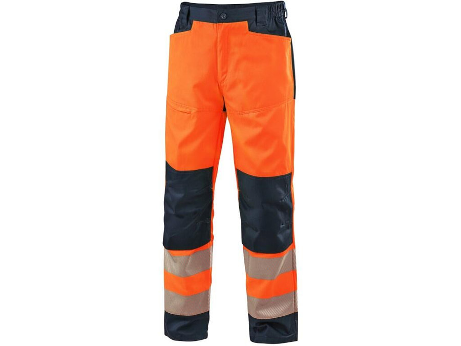 CXS HALIFAX Pánske výstražné nohavice so sieťovinou