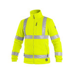 CXS PRESTON Pánska reflexná fleecová bunda