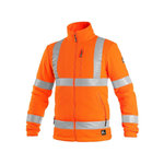 CXS PRESTON Pánska reflexná fleecová bunda