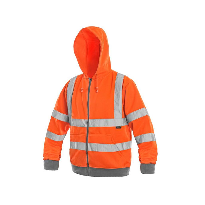 CXS FROME Pánska reflexná mikina s kapucňou