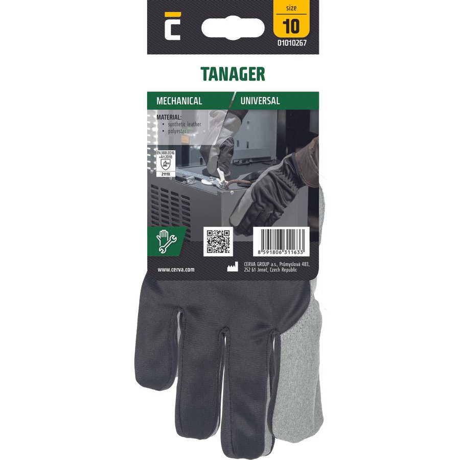 Cerva TANAGER Pracovné rukavice blister