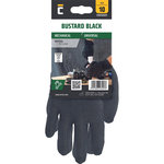Cerva BUSTARD BLACK Pracovné rukavice blister