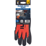 Cerva PALAWAN WINTER HV ORANGE Zateplené reflexné pracovné rukavice s blistrom