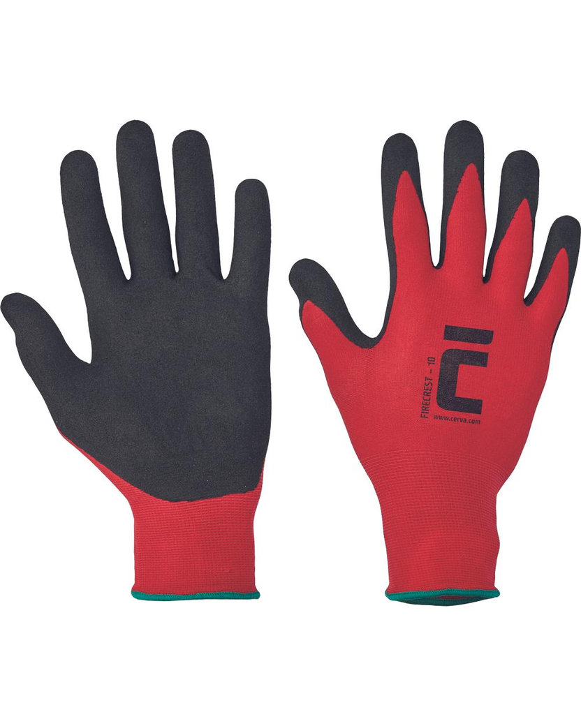 Cerva FIRECREST Pracovné rukavice 12 párov