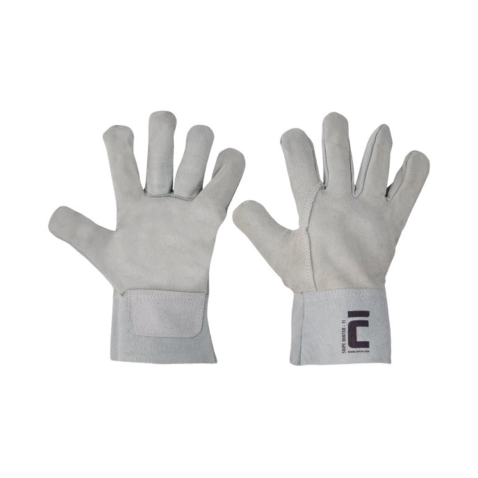 Cerva SNIPE WINTER Zateplené celokožené pracovné rukavice