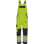 Cerva MAX NEO HV Reflexné montérkové nohavice s náprsenkou