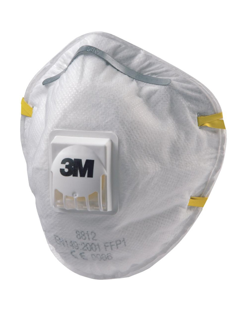 3M 8812 FFP1 Respirátor s ventilom 10 ks