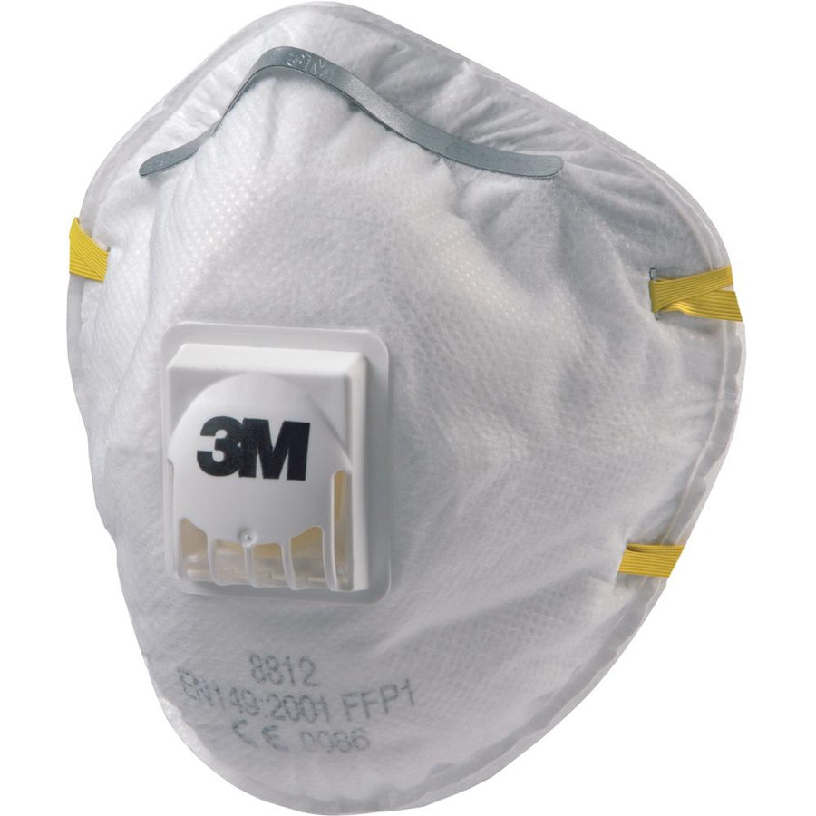 3M 8812 FFP1 Respirátor s ventilom 10 ks