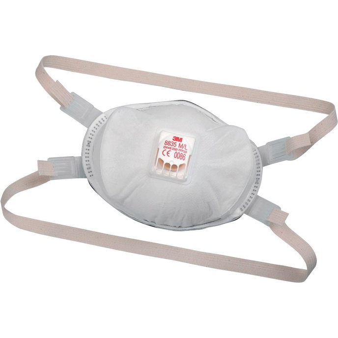 3M 8835 FFP3 Premium respirátor s ventilom
