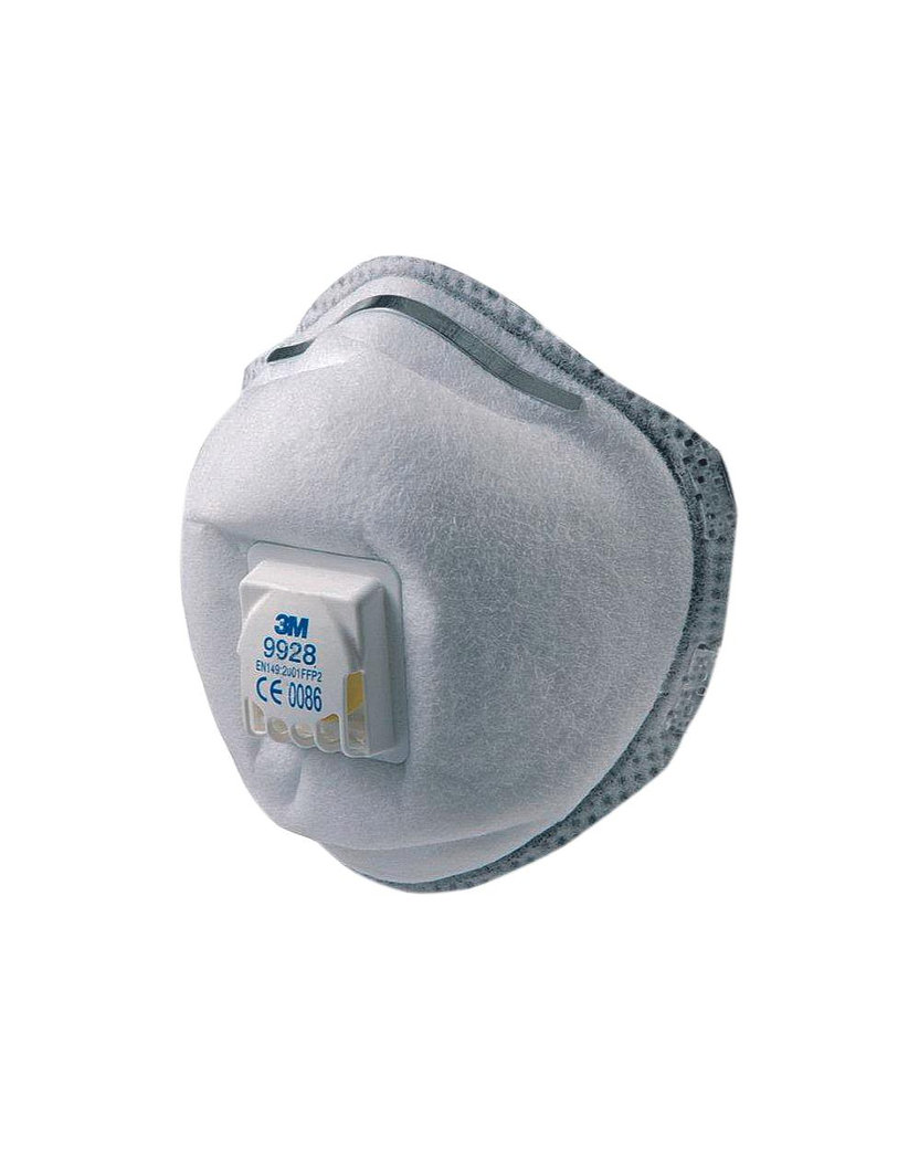 3M 9928 FFP2 Respirátor s ventilom 10 ks