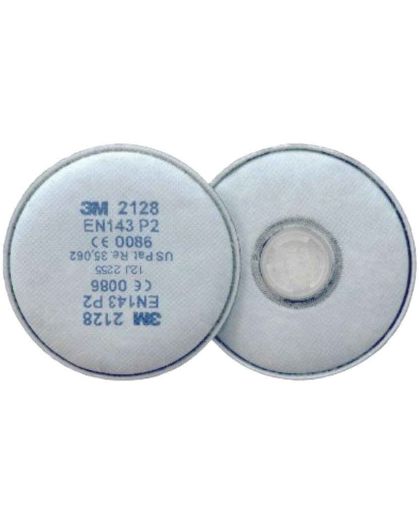 3M 2128 P2,O3 Časticové filtre 2 ks