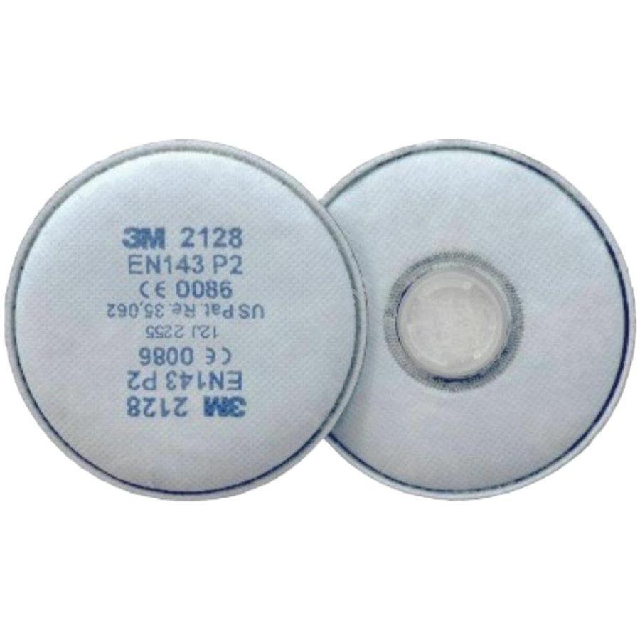 3M 2128 P2,O3 Časticové filtre 2 ks
