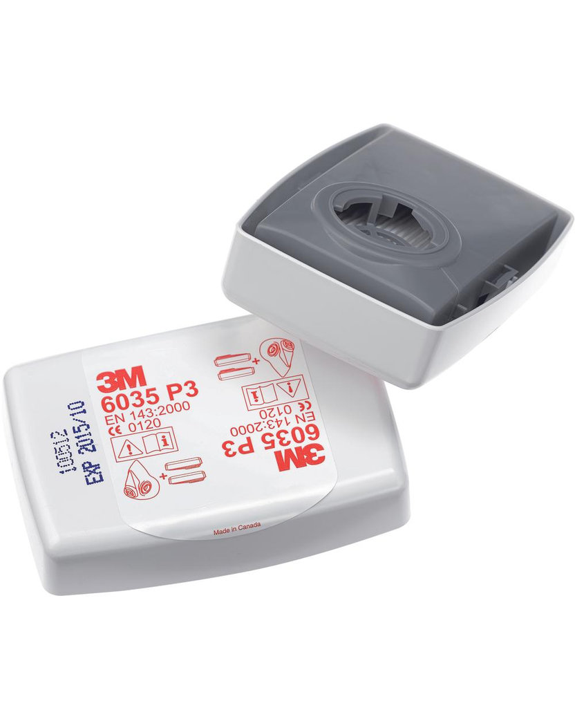 3M 6035 P3 Časticové filtre 2 ks